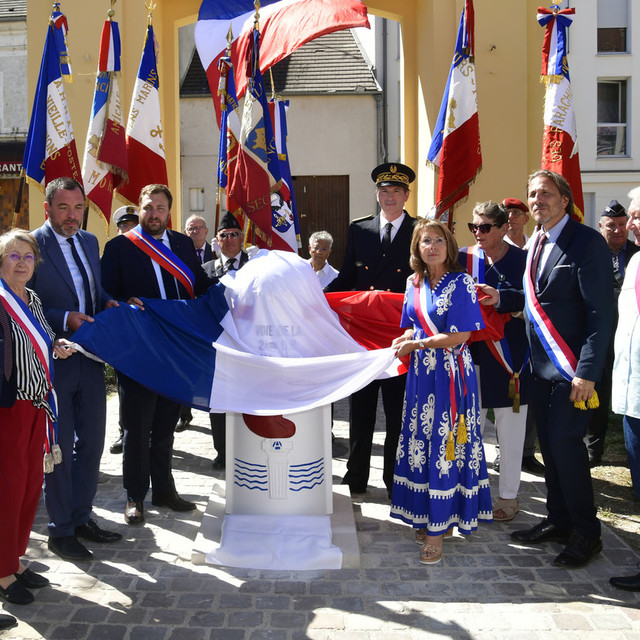 Dévoilement de la borne 