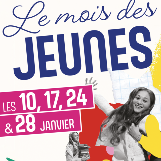 Affiche Le mois des jeunes