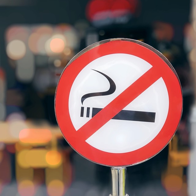 Panneau interdiction de fumer