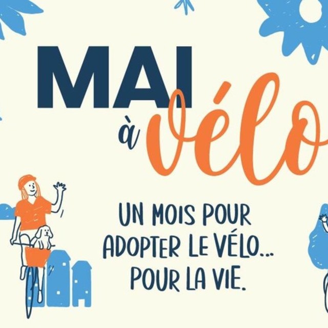 Mai à vélo