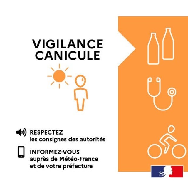 Vigilance Orange fortes chaleurs et canicule