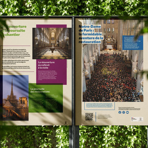 Exposition « Notre-Dame de Paris : l’aventure de la restauration » Exposition « Notre-Dame de Paris : l’aventure de la restauration »