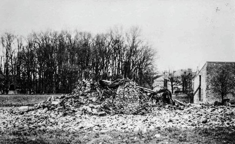 Destruction du colombier