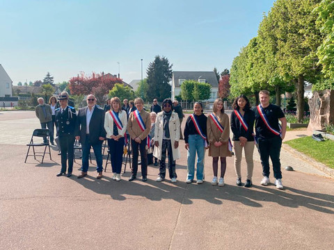 Participation aux cérémonies  (avril 2022)