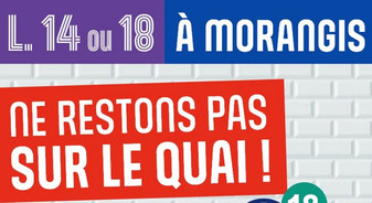 Morangis se mobilise pour obtenir une gare de la Ligne 14 ou 18