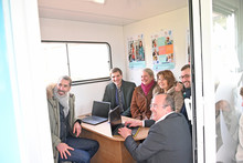 Inauguration Prox-e bus