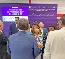 Inauguration Ligne 14