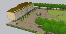 Croquis parc Saint-Michel 2