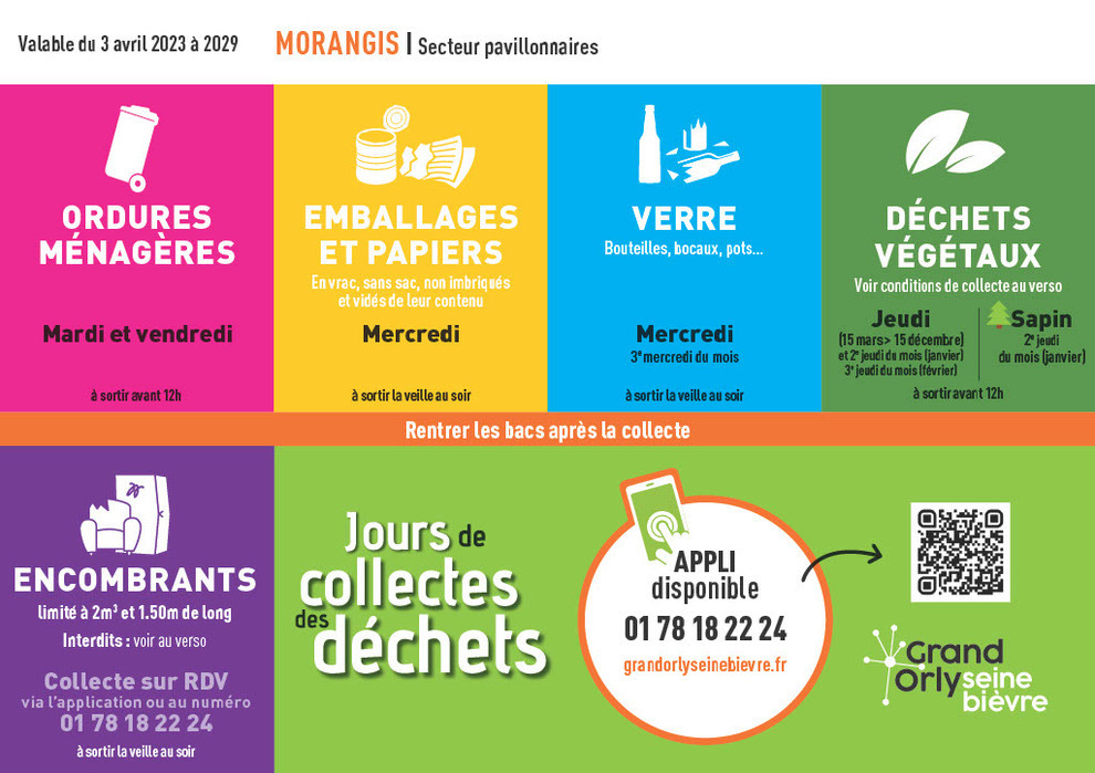 Calendrier de collecte Calendrier de collecte