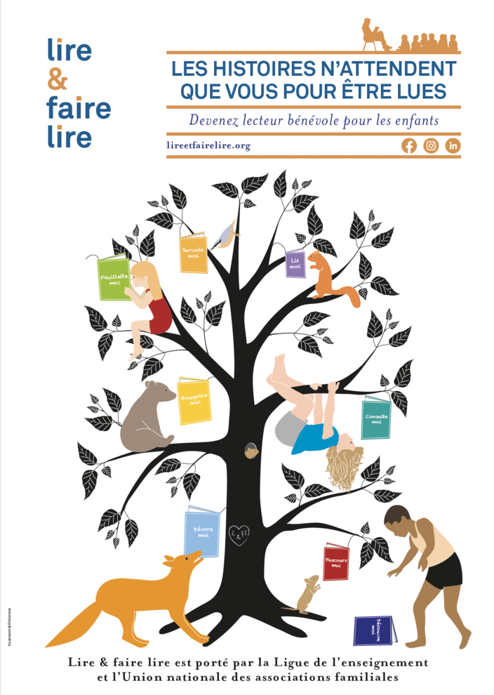 Affiche Lire et faire lire