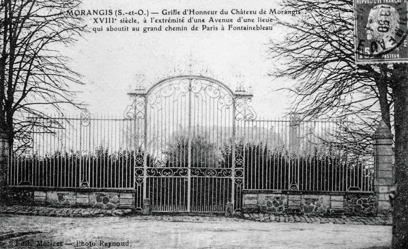 Grille du Château de Morangis Grille du Château de Morangis