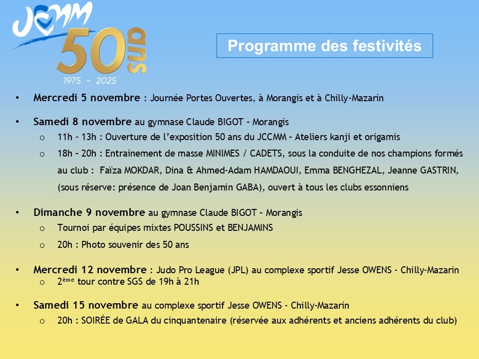 programme jccmm