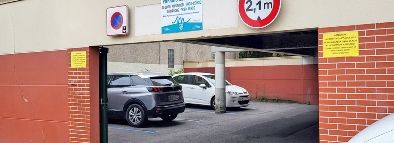 Parking de l'Avenir : nouveaux horaires
