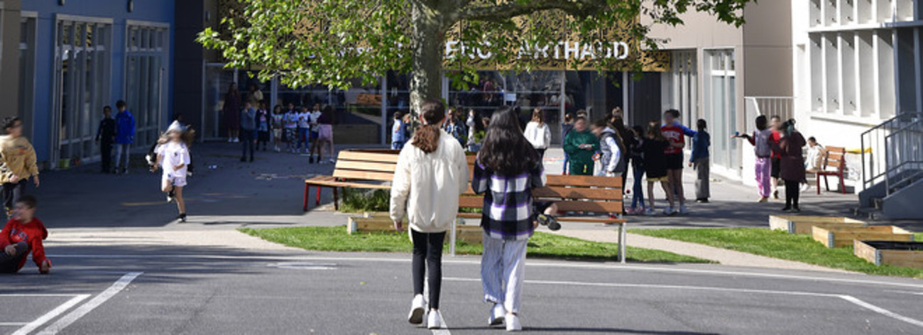 Ouverture estivale de la cour de l’école Herriot