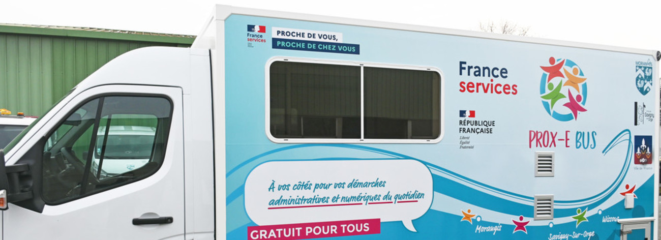 Prox-e Bus, le bus itinérant France Services