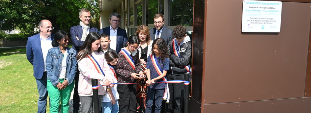 Inauguration de la Restauration de l'École Les Hirondelles