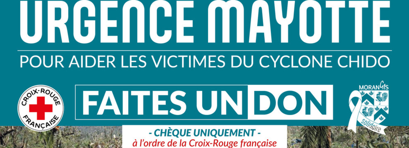 Soutien à Mayotte : Collecte de dons