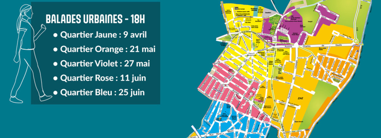 Balade Urbaine - Quartier Bleu