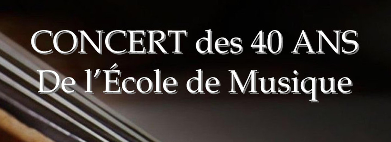 concert 40 ans EDM