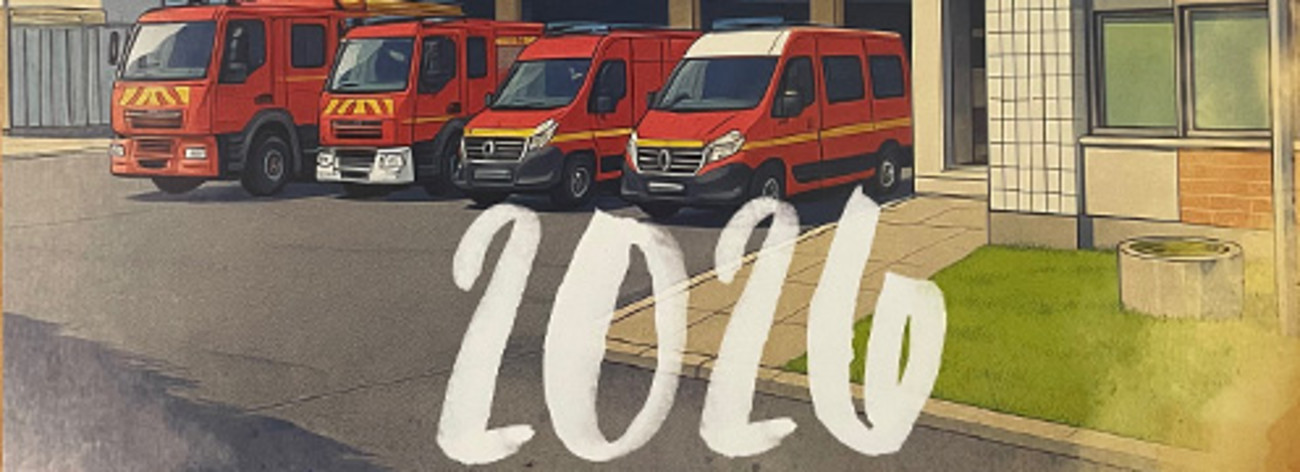calendrier pompier 2026