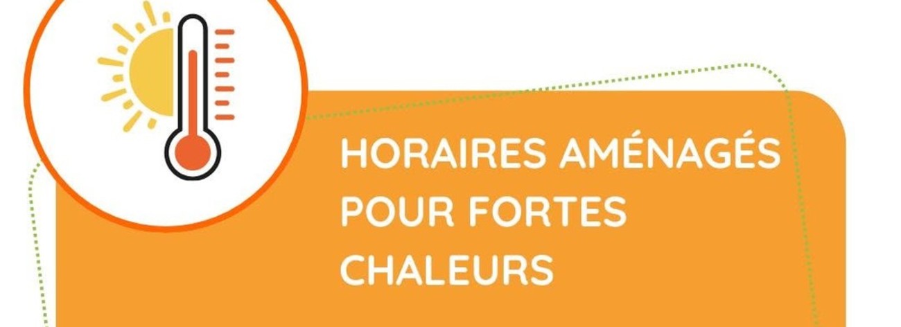 Horaires aménagés déchèteries