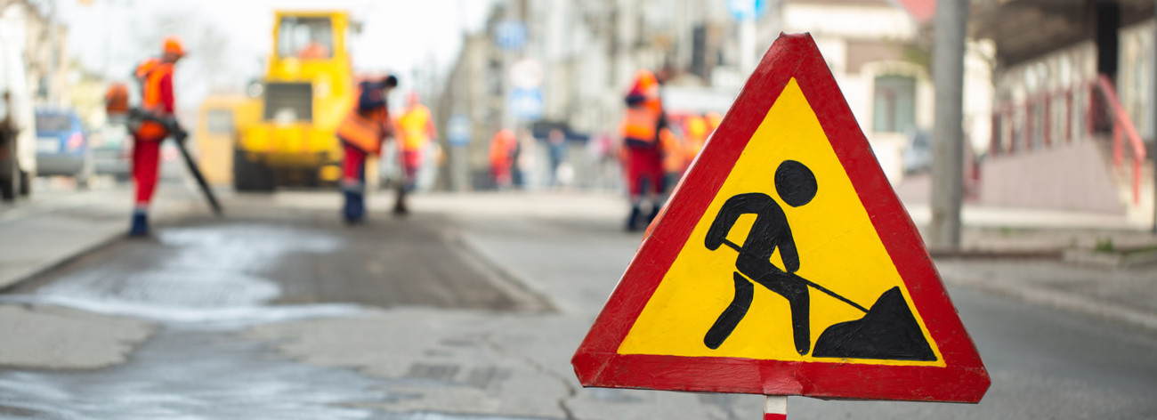 Panneaux de travaux