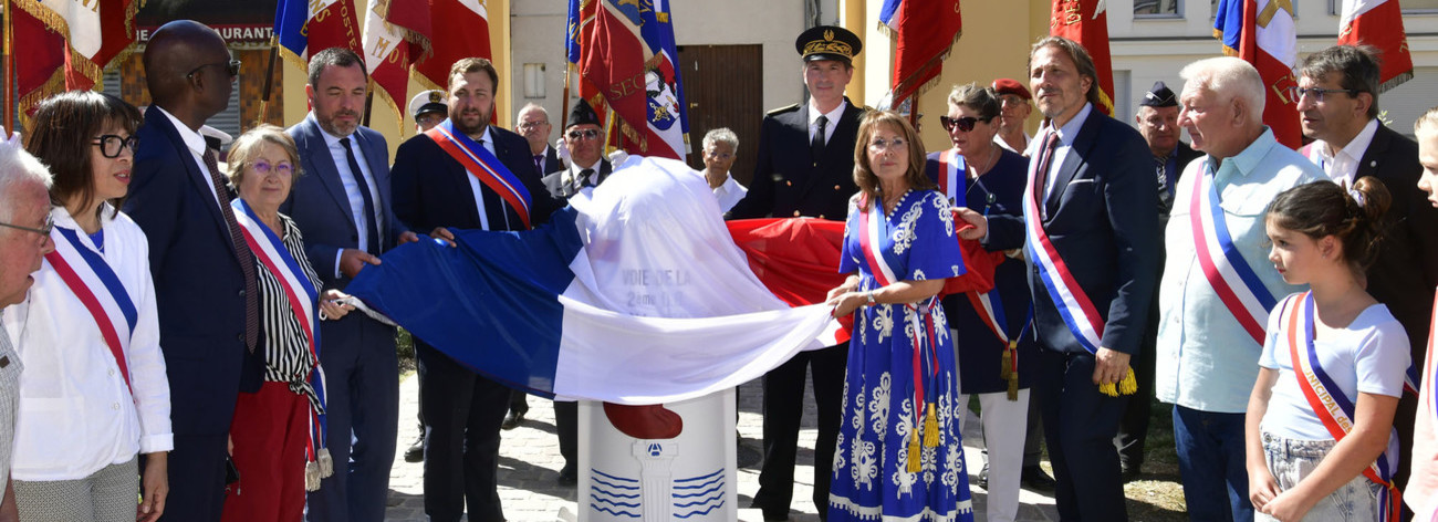 Dévoilement de la borne