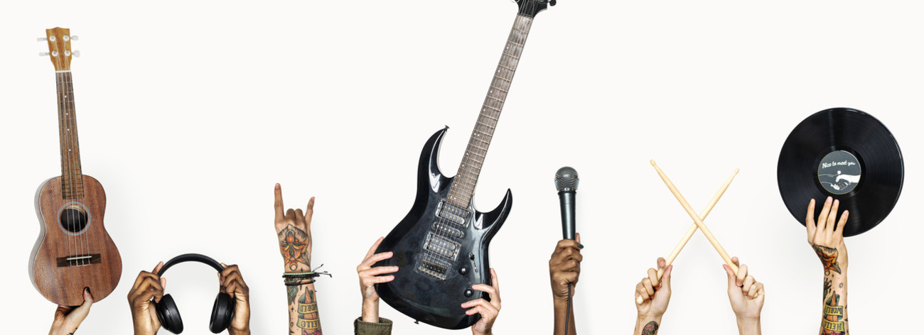 Illustration instruments de musique 