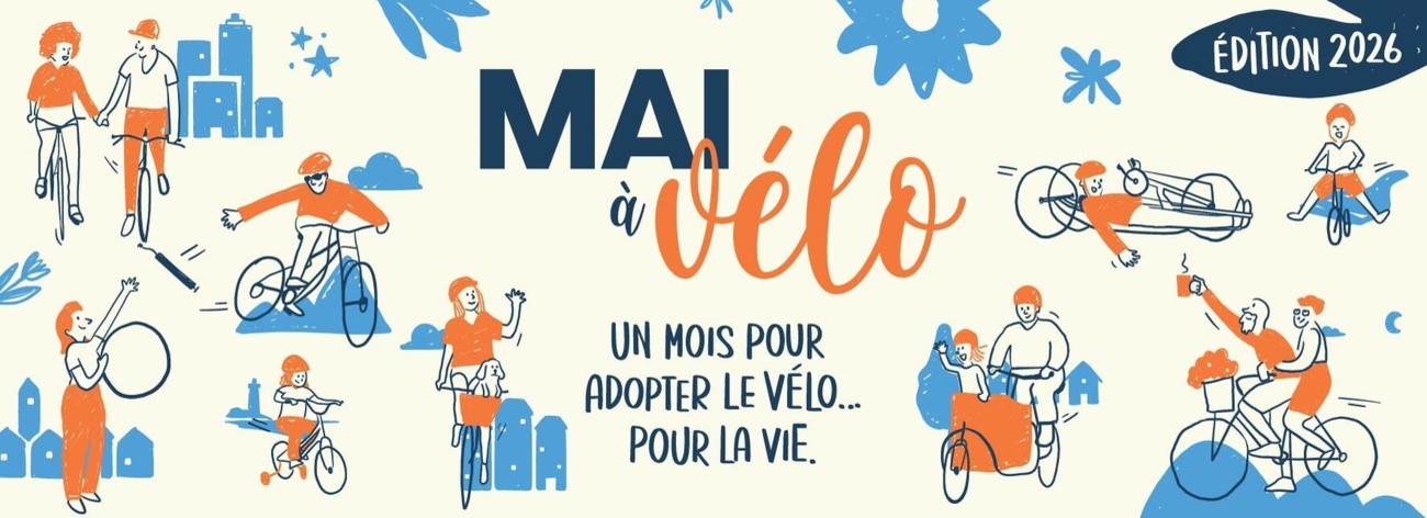 Mai à vélo