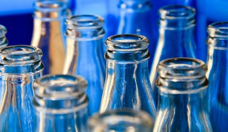 Bouteilles de verre